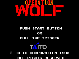 Operation Wolf screenshot 3 for Sega Master System